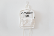 Custom Kid's Canvas Backpack