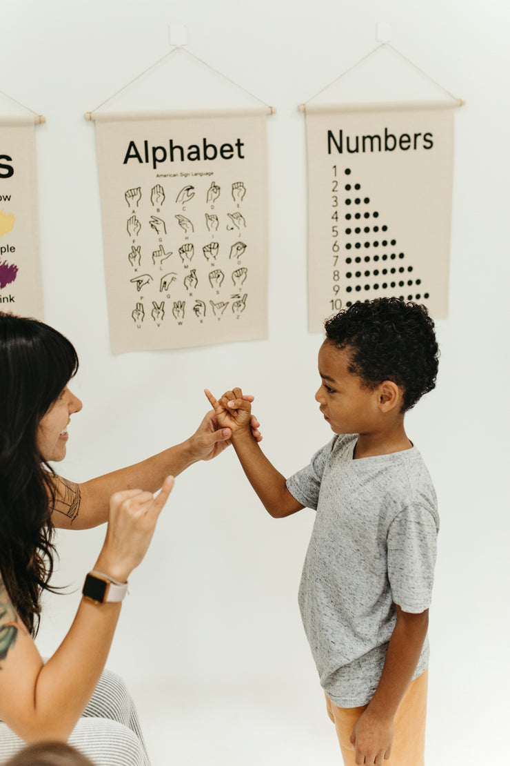 ASL Educational Banners for Kids
