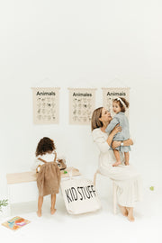 Custom "Kid Stuff" Canvas Tote