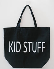 Custom "Kid Stuff" Canvas Tote