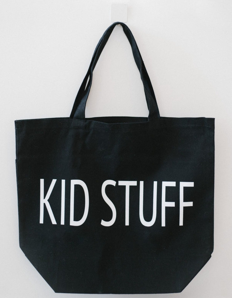 Custom "Kid Stuff" Canvas Tote