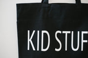 Custom "Kid Stuff" Canvas Tote