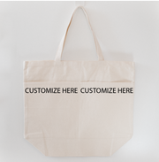 Custom "Kid Stuff" Canvas Tote